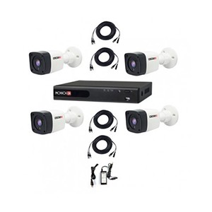 Kit de Videovigilancia PROVISION-ISR PAK4LIGHTCC2MP-28, Alámbrico, 4 canales, Interior / exterior, 2.8 mm, 2 MP