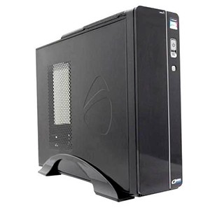 Gabinete Acteck Bern Slim TD-510, Mini-Tower, Micro-ATX/Mini ITX, USB 2.0, con Fuente de 500W, sin Ventiladores Instalados, Negro