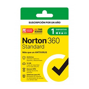 NORTON 360 STANDARD SUSCRIPCION POR UN AÑO
